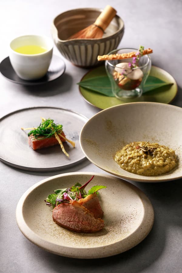 概念点餐自助晚餐 —— 八女茶菜品