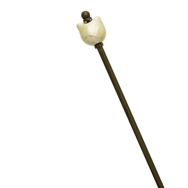 ก้านเสียบผมเซรามิกรูปแมวสีเงิน (รายละเอียด)