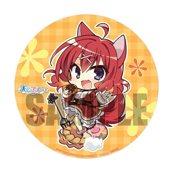 AmiAmi獨家特典：以駒都英二全新繪製的插圖製成的壓克力立牌徽章