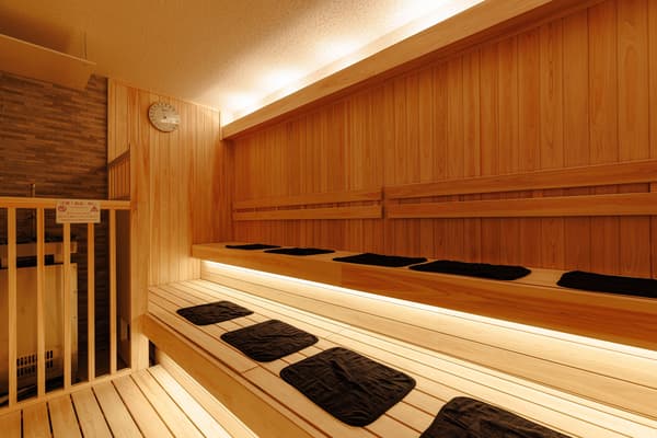 Sauna and cold plunge