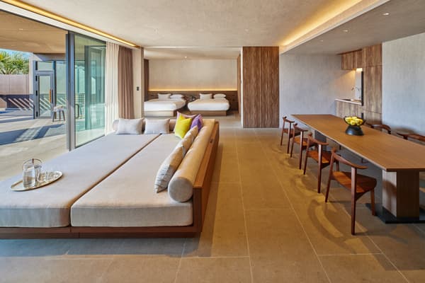 Interior de la Garden Suite