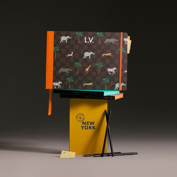 LV × The Darjeeling Limited Sketchbook