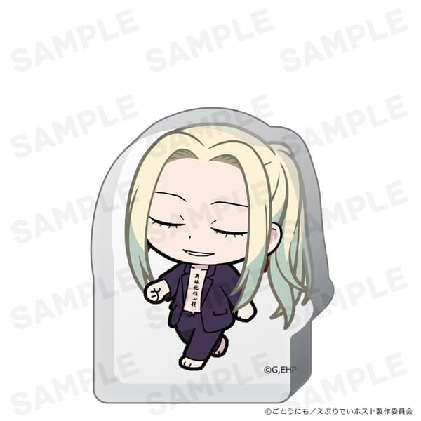 Everyday Host thick acrylic stand featuring Shin