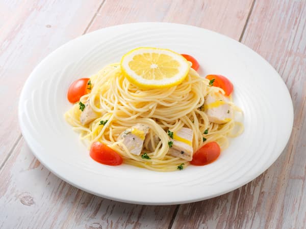 Salad Chicken Lemon Pasta