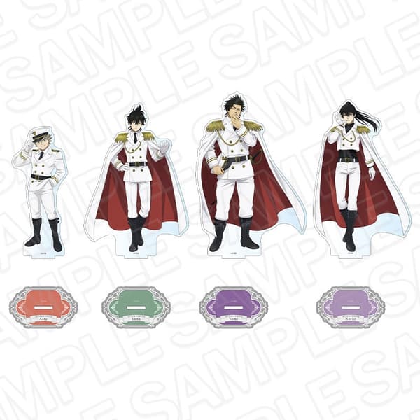 Large Acrylic Stand White Military Ver.