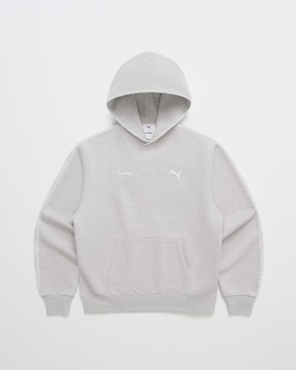 Lace Logo Fleece Hoodie