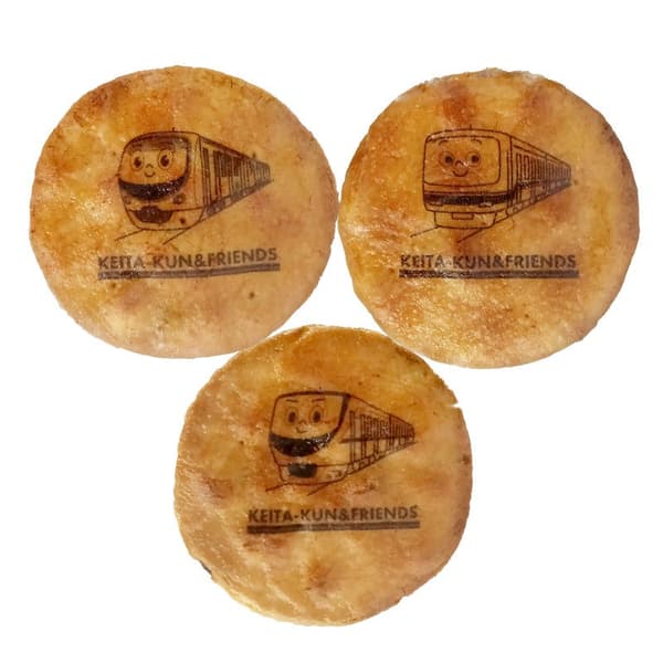 ภาพข้าวเกรียบรถไฟสายเคโอ เคตะคุง