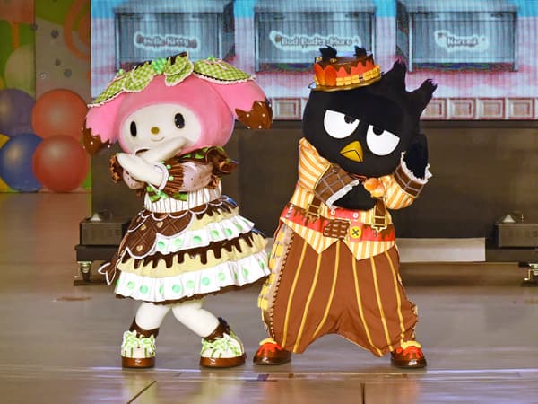 Escena del espectáculo con tema de chocolate