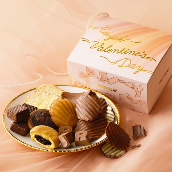 Caja de Regalo Variedad ROYCE' con Funda del Día de San Valentín