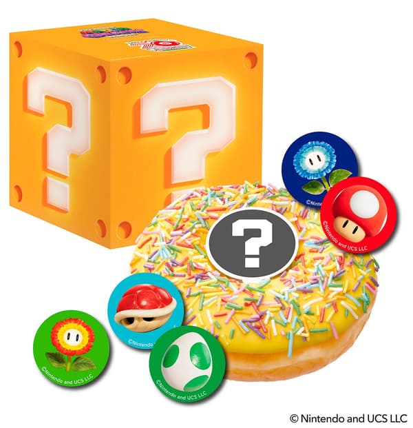 Question Block Box donut