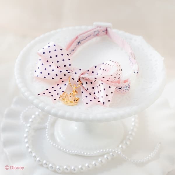 Marie Dot Ribbon Collar - Detail