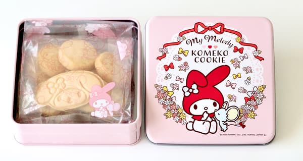 My Melody Rice Flour Cookie Tin