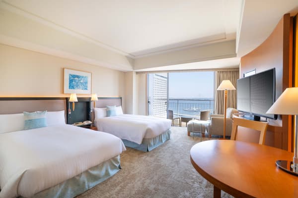 橫濱樓層雙床海灣景觀房