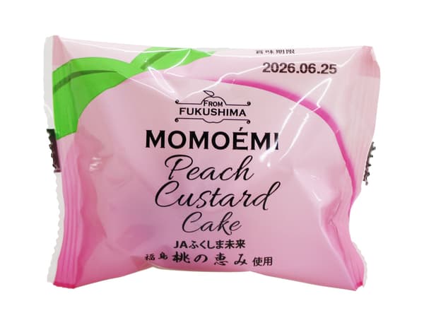 MOMOÉMI Kue Custard Persik Fukushima (satuan)