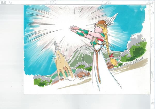 Imagen visual de la versión SFC de La gran aventura de Sandra