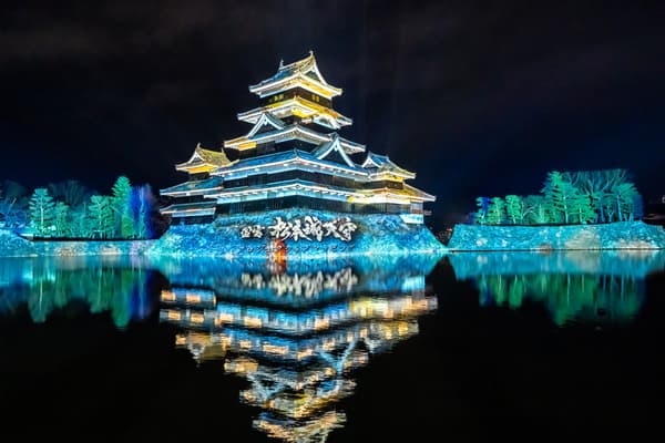 Previous year's projection mapping display