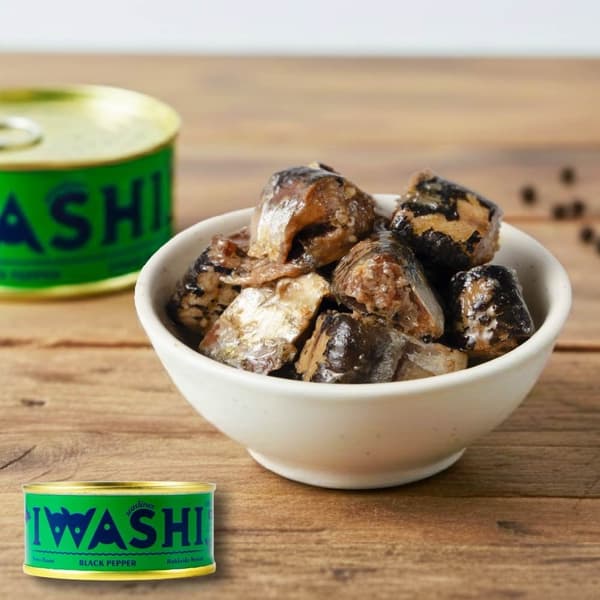 Hokkaido Sardine in Soy Sauce (with Black Pepper)