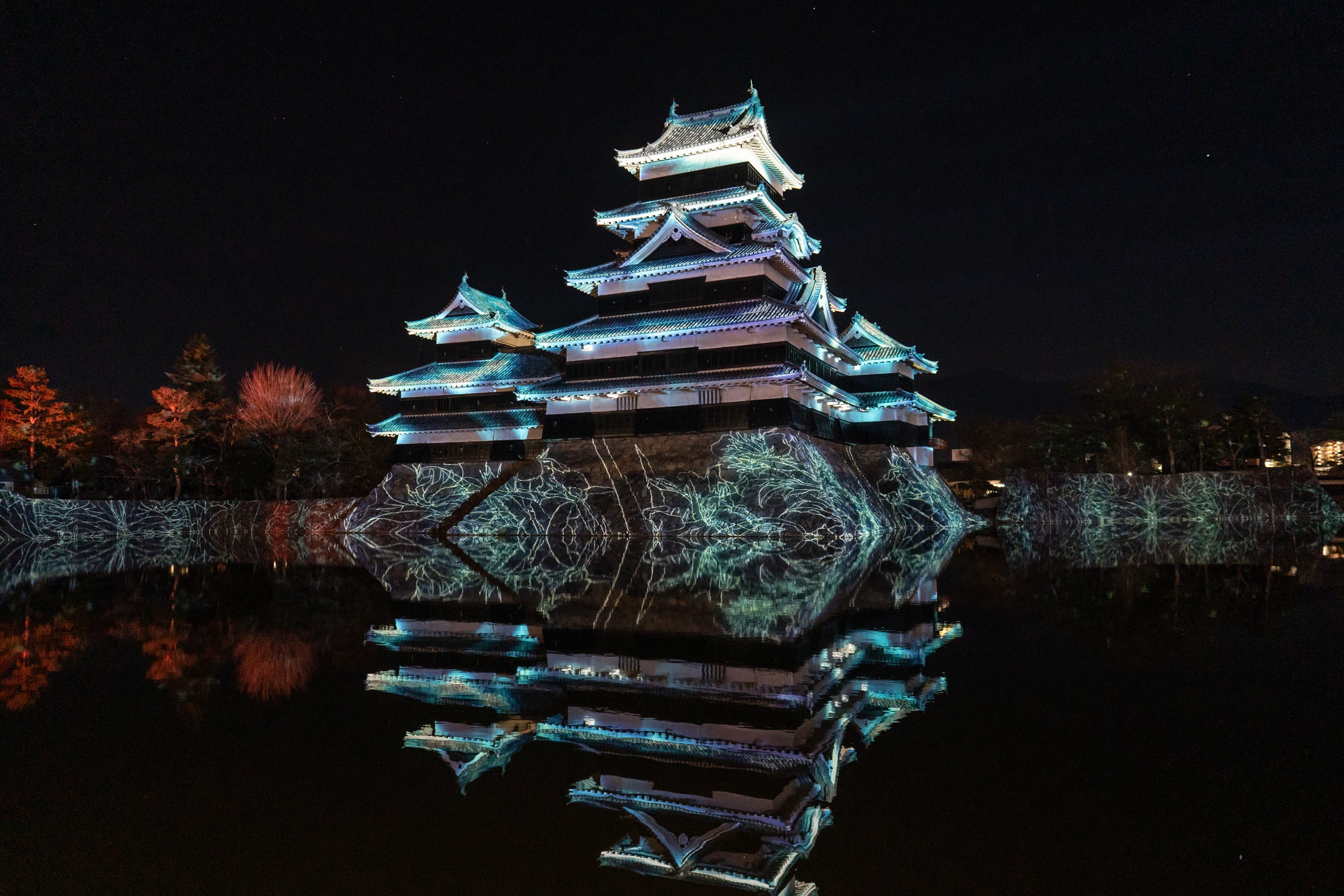National Treasure Matsumoto Castle Tower Projection Mapping 2025-2026