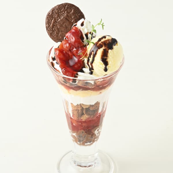 Danish-Style Parfait (Cherry Chocolate)
