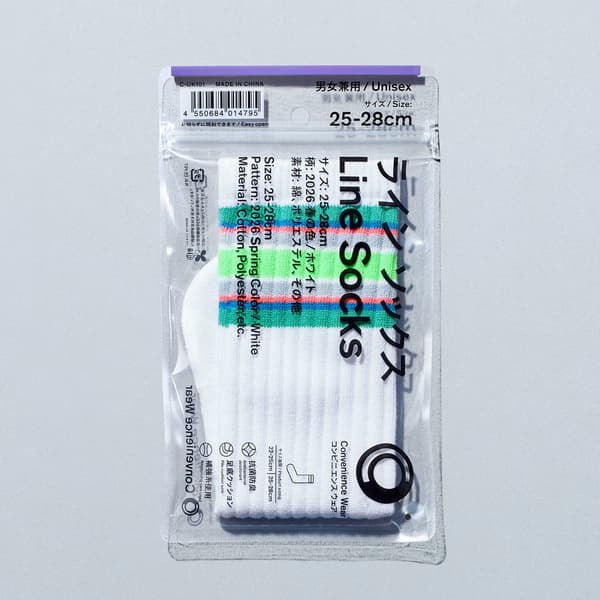 CONVENIENCE WEAR 2026 Spring Line Socks