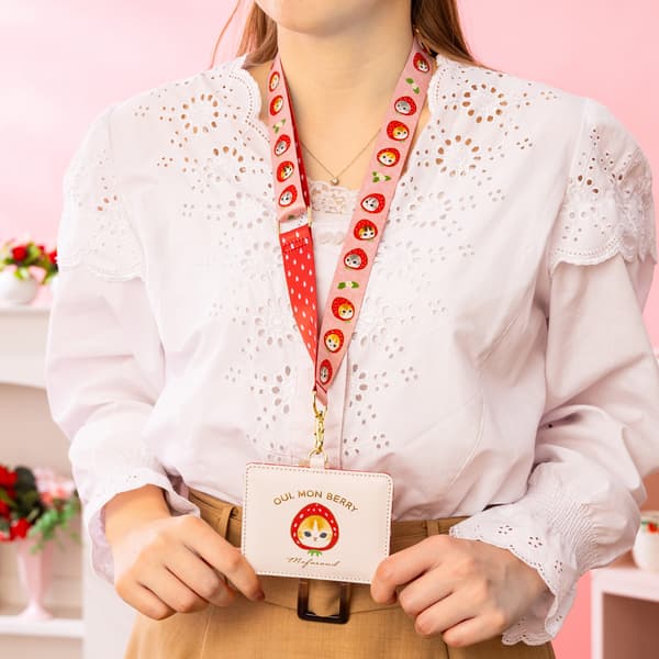 Neck strap and card holder set