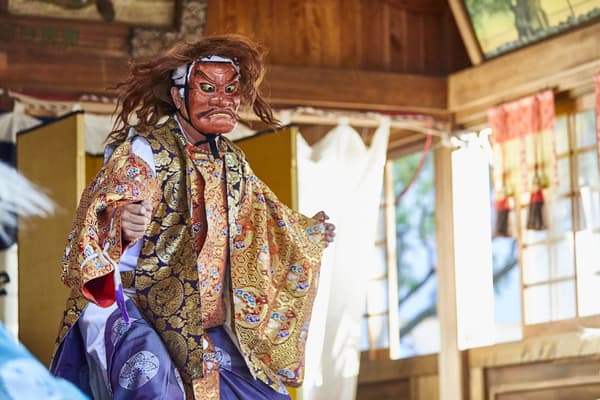 Umi Kagura sacred dance performance