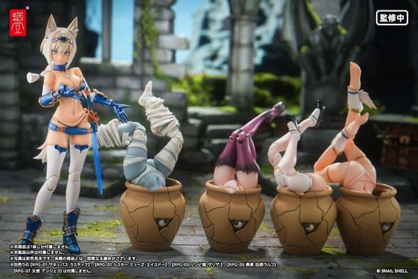 Pot Mimic action pose 2