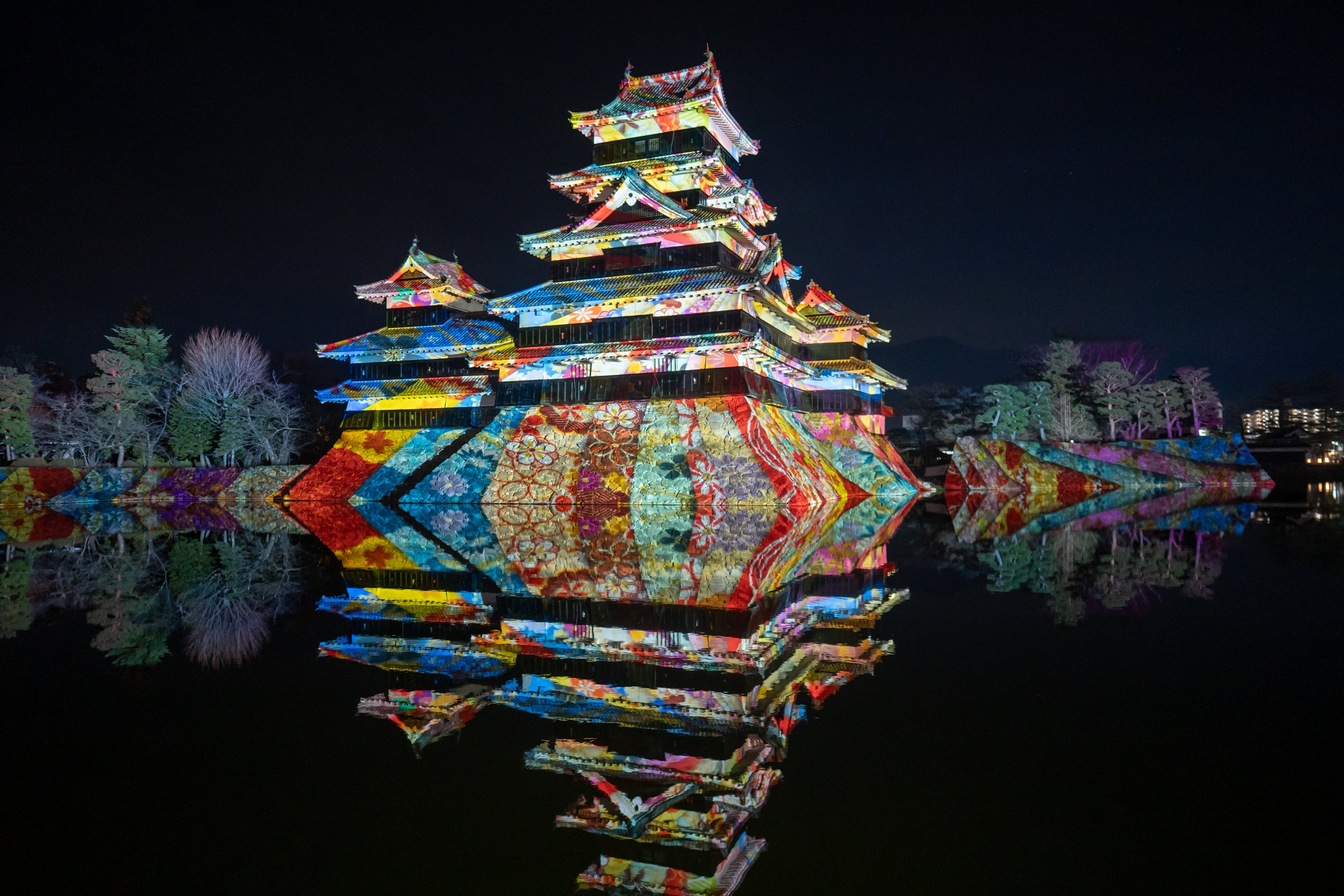 National Treasure Matsumoto Castle Tower Projection Mapping 2025-2026