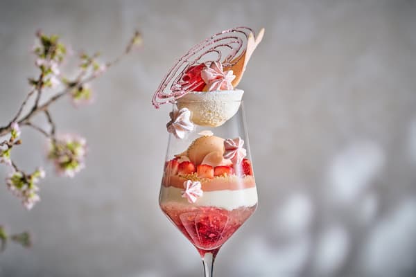 Spring SAKURA Parfait detail