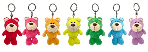 Color Bear Keyrings