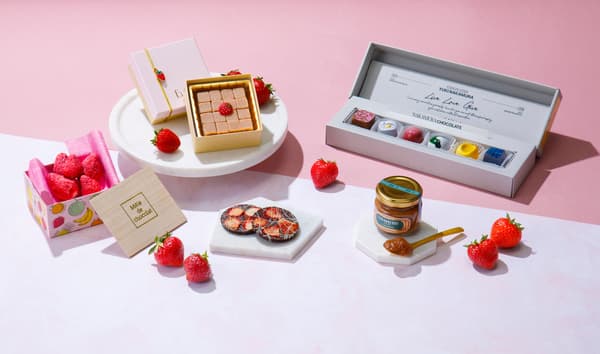 La fresa de Osaka «Harukasumairu», exclusiva de Kintetsu, se convierte en chocolate