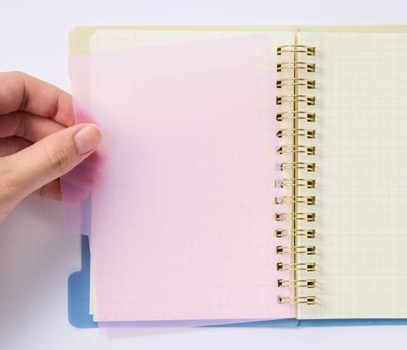 교체 가능한 인덱스 탭 3개 포함