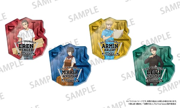 Die-Cut Acrylic Stickers