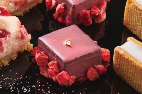 Strawberry-Coated Nama Chocolate