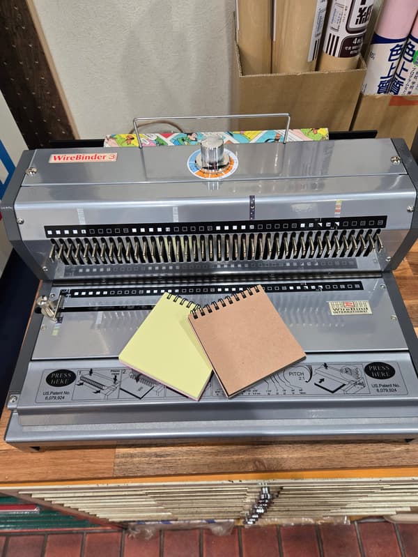 Ring binding machine