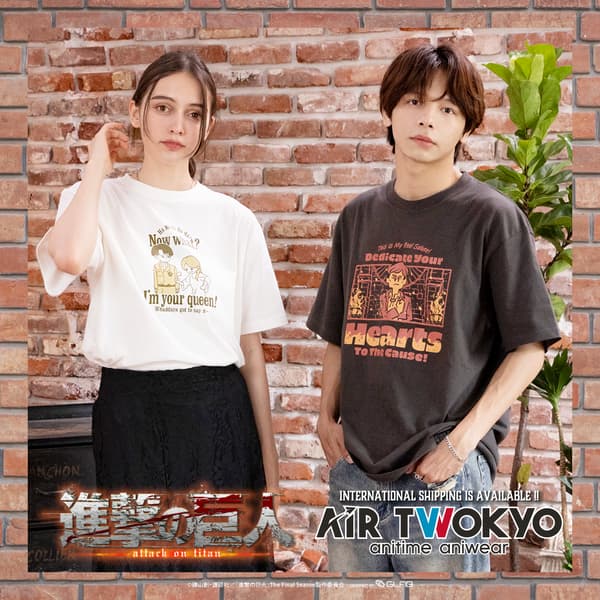Camisetas con Escenas de Attack on Titan