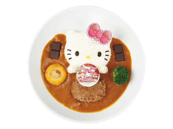 Curry con aroma a chocolate de Hello Kitty