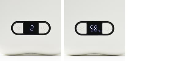 풍량 및 배터리 표시