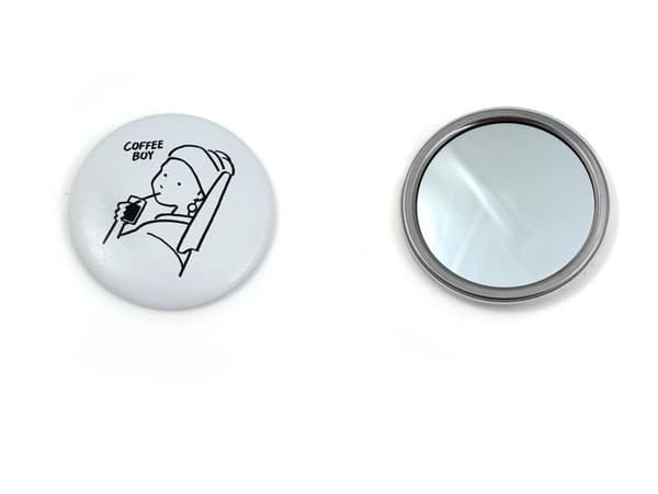 COFFEE BOY Compact Mirror