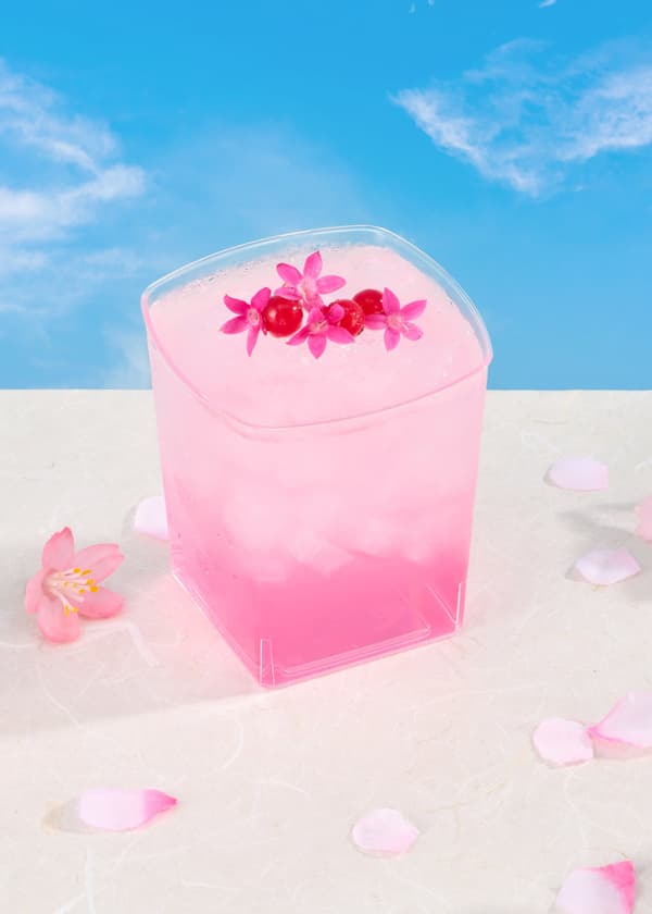 사쿠라 무스비 음료