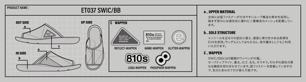 Guía de tallas y detalles de ET037 SWIC/BB