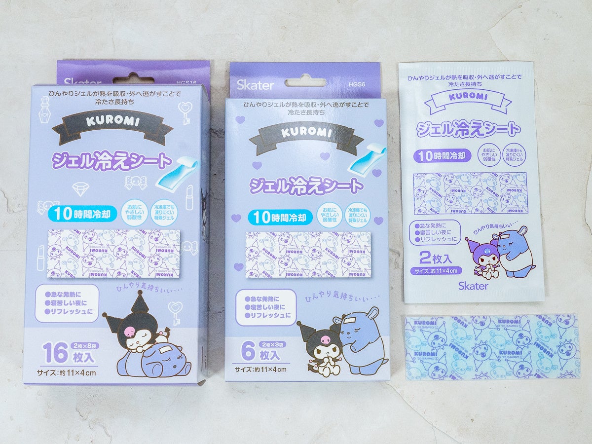 แผ่นเจลลดไข้ Kuromi