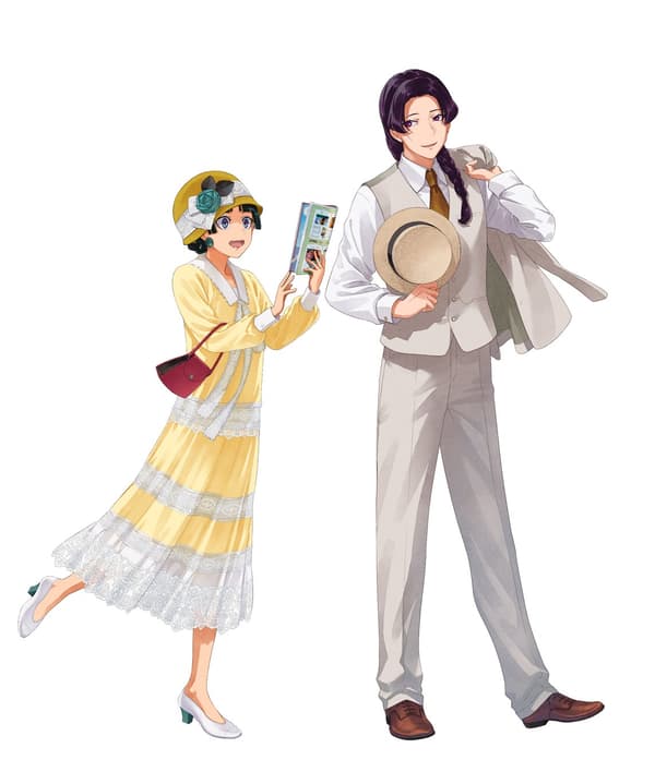 Ilustración original de la 3.ª campaña de colaboración (imagen) ©Natsu Hyuuga / IMAGICA Infos Ilustración: Toko Shino