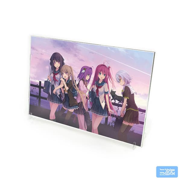 Aokana acrylic art stand evening road version
