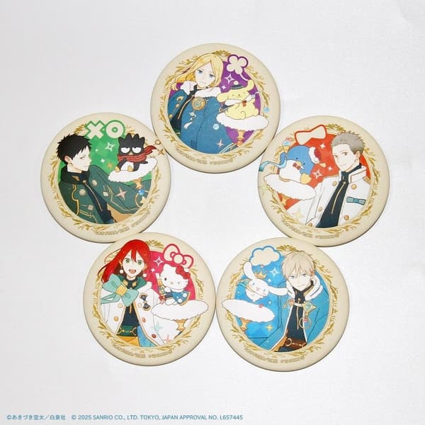 Matte finish can badges