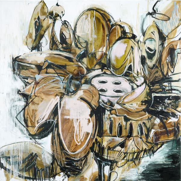 Colosseo, Oil and oil stick on canvas ©︎SHUN SUDO