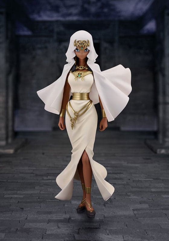 Vista lateral de la figura de Ishizu Ishtar