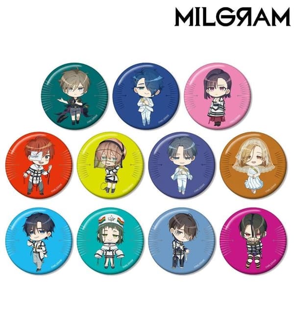 MILGRAM官方Q版角色第三季徽章