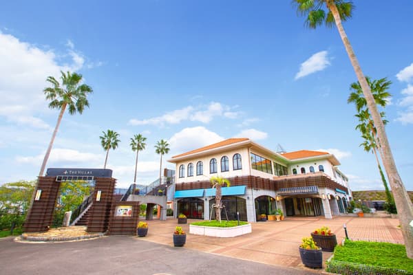 Vista exterior de la terraza del restaurante THE VILLAS NAGASAKI
