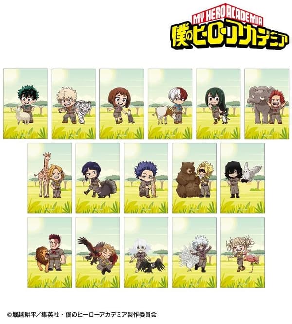 Chibi Character Animal Interaction Ver. Trading Visual Card